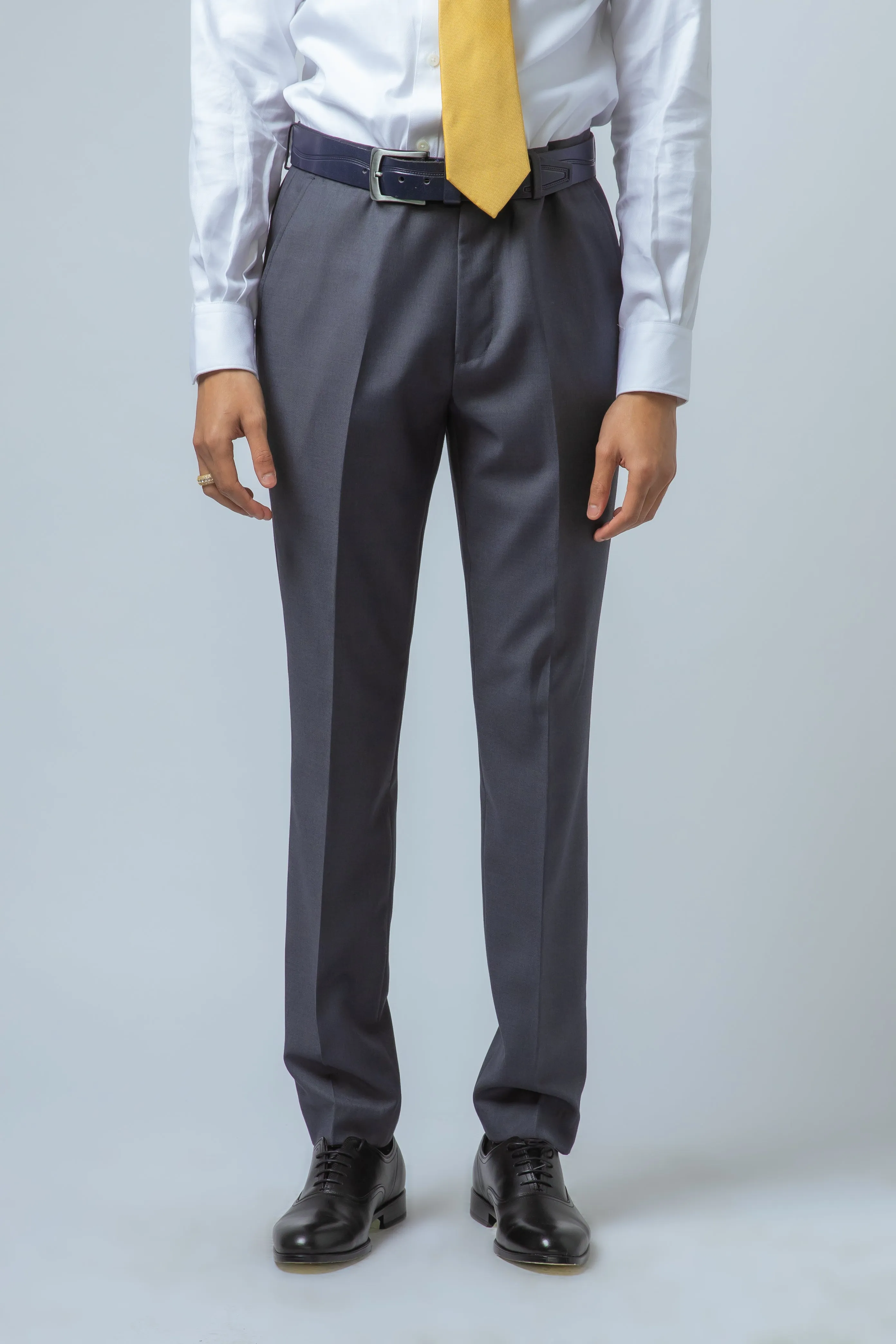 Dylan Dolphin Grey Double Breasted Waistcoat Suit :- Office Wear