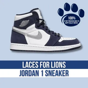 Laces for Lions Air Jordan 1 Retro High 'Midnight Navy'