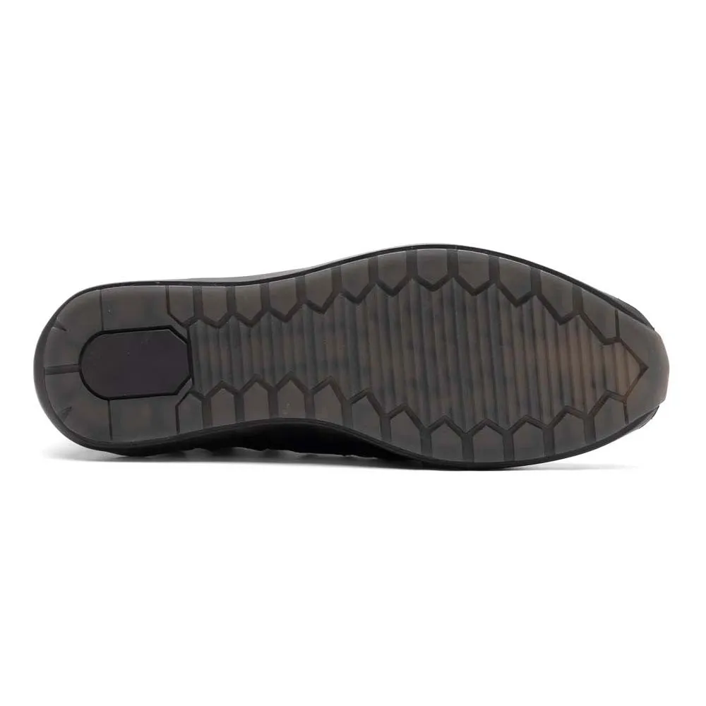 Marco Di Milano Nino Fashion Black Caiman Crocodile Sneaker