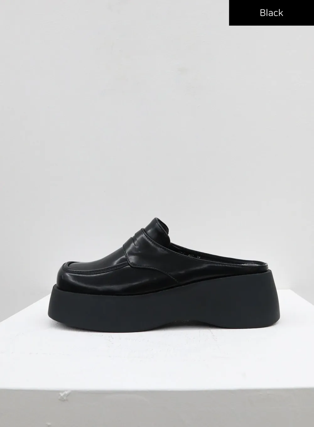 Platform Loafer Mules CF327