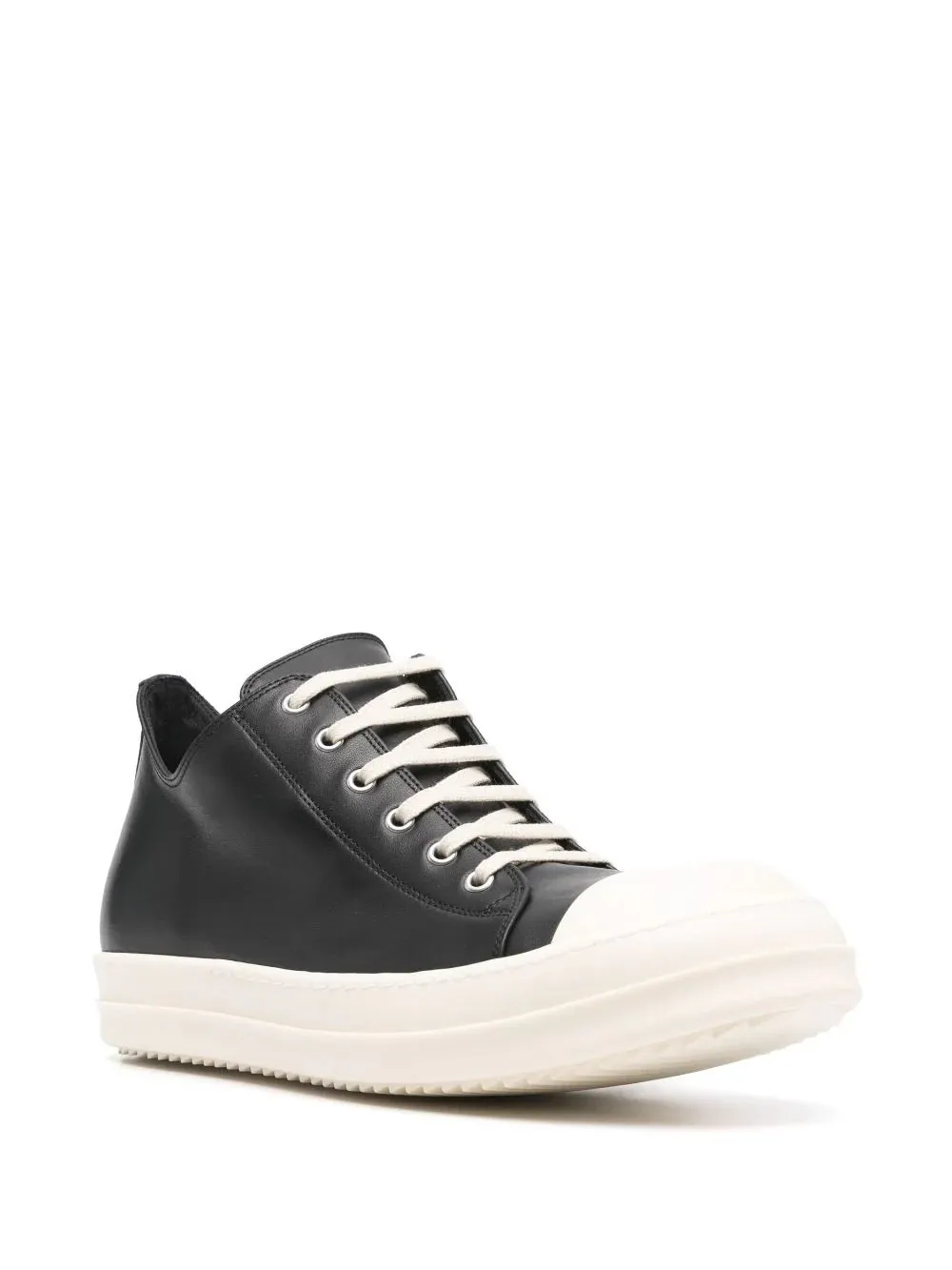 RICK OWENS - Low Sneaks Black Milk