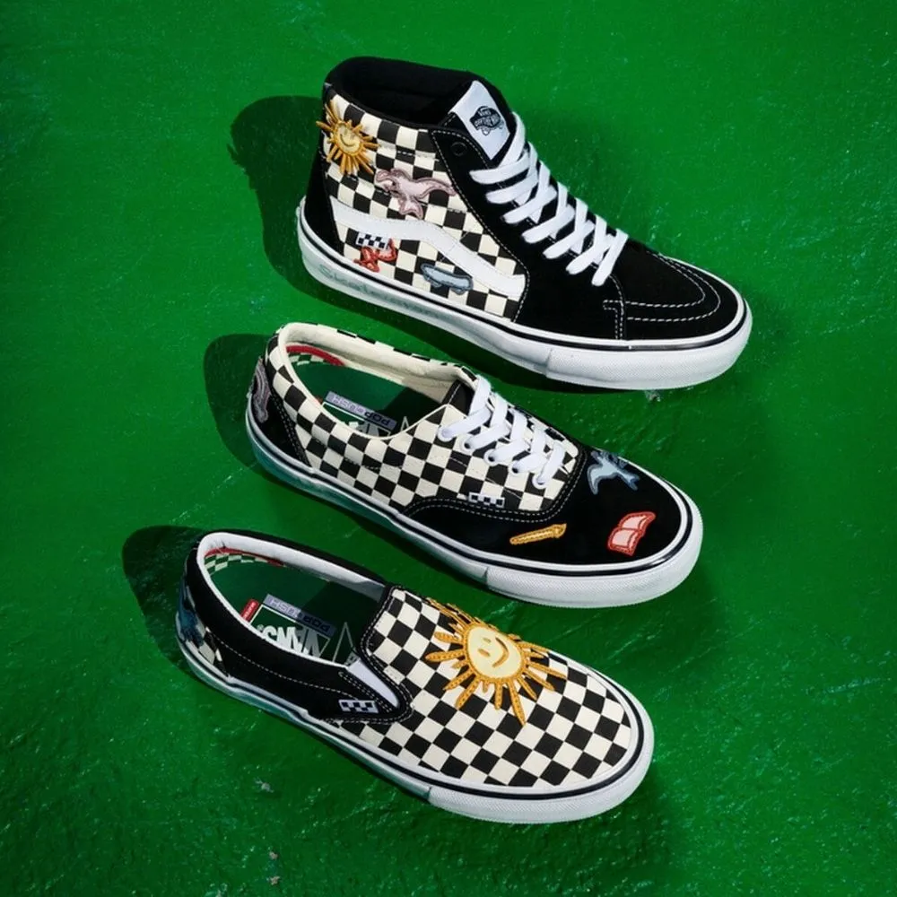 Skate Slip-On Skateistan Checkerboard