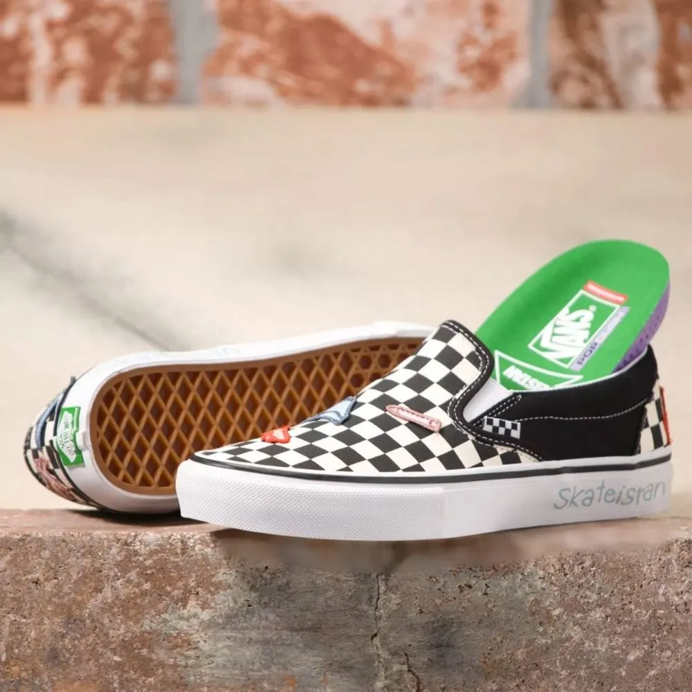 Skate Slip-On Skateistan Checkerboard
