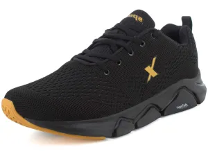 Sparx Mens  Blackgolden Running Shoe